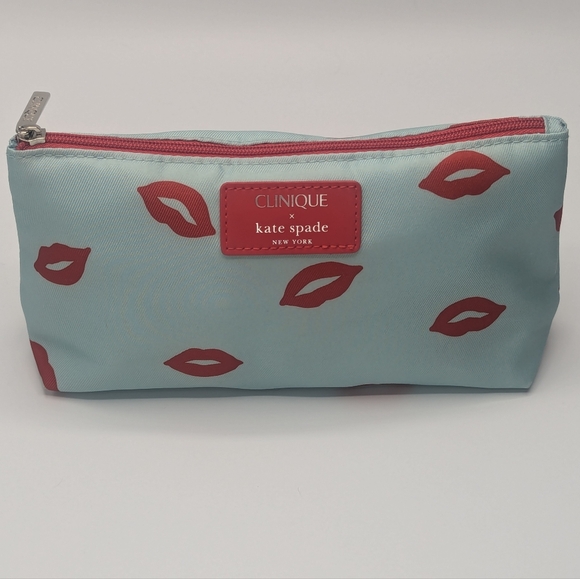 Clinique x Kate Spade New York Makeup Bag - Picture 1 of 6